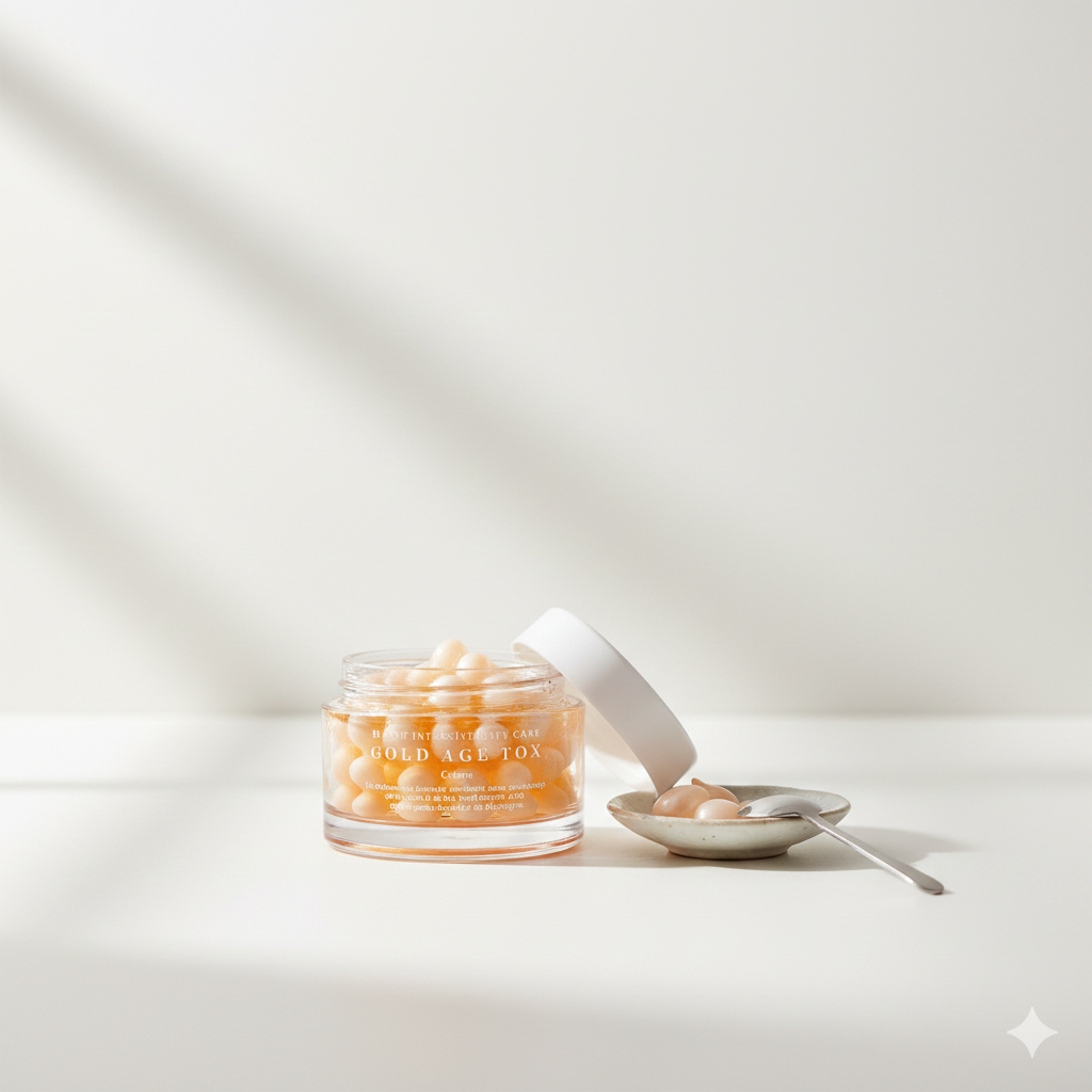 Crema viso con perle di collagene e nuova tecnologia